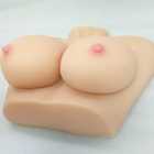 การออกแบบกันน้ำแปลกใหม่เซ็กส์ทอยนุ่มเต้านม 3D สมจริง Tits