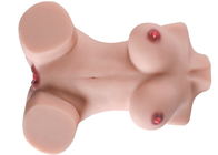 ตุ๊กตาเพศสัมพันธ์จริงช่องคลอดขนาดครึ่งตัวเต็มนุ่ม TPE หน้าอกใหญ่ตูดอ้วน