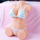 Real Girl 43cm Half Size Sex Doll ลำตัวหญิง Stroker Masturbator