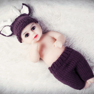 ความสูง 46 ซม. 18 นิ้ว Reborn Baby Girl ตุ๊กตา Super Soft Mini Kids Toy